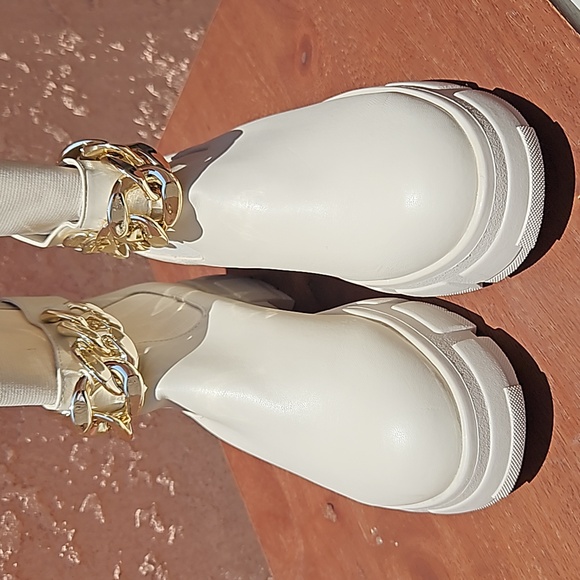 Rachel Zoe Lyra Chelsea Combat Ankle Boots - Picture 6 of 14